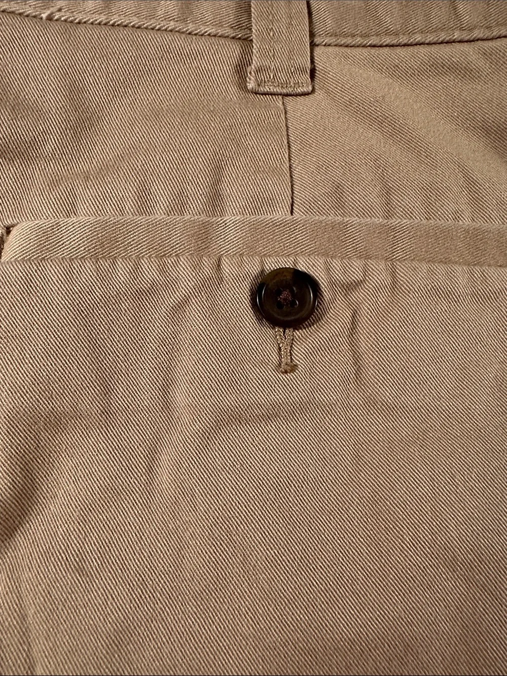 J. Crew Men's Khaki Straight Flat-Front Shorts